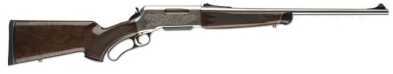 Browning BLR Medallion 243 Winchester Nickel Finish Polished Stainless Steel Barrel Grade lV/V Walnut Stock Lever Action Rifle 034017111